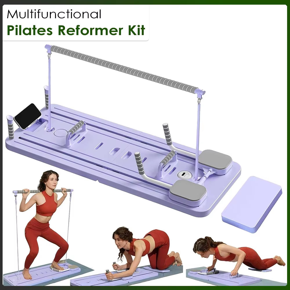 Multifunctional Fitness Board for Pilates and Core Workouts - Abdominal and Push-Up Training Equipment