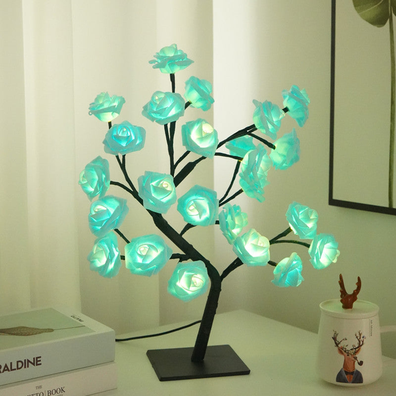 USB Powered Rose Tree Night Light