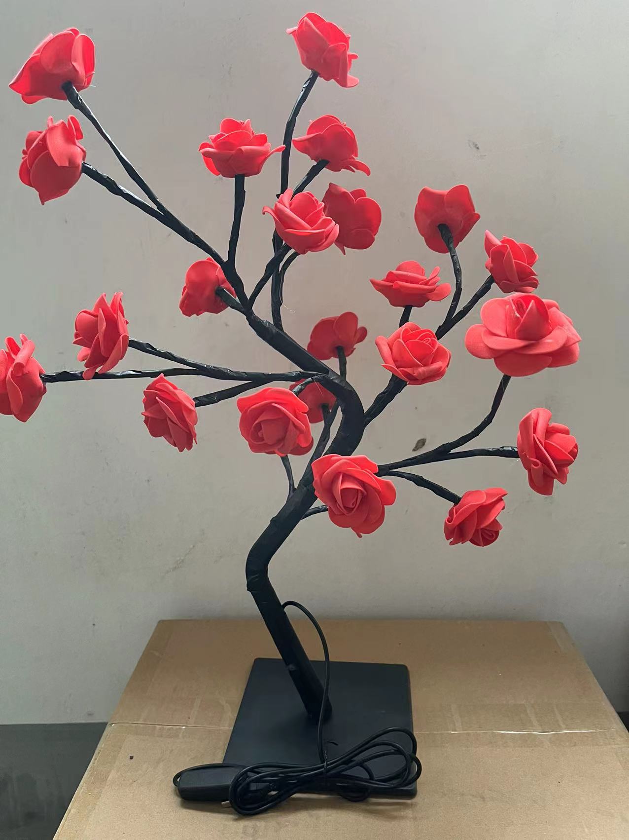 USB Powered Rose Tree Night Light
